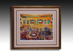 The Bourse by leRoy Neiman
