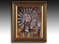 Indian Clown by Red Skelton