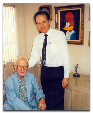 Walter Lantz and Dr. William Mett